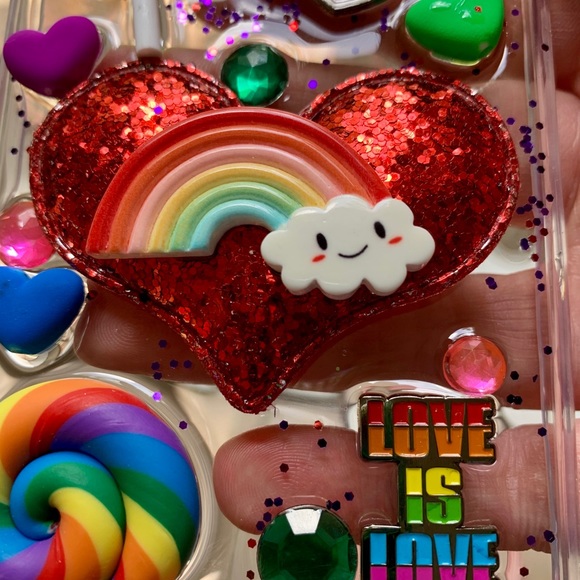 LGBTQ Bling Style Phone Case - Picture 6 of 7